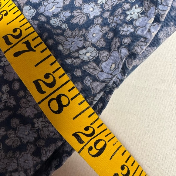 Rolling Stones RIFF Blue Floral button up shirt - Picture 8 of 9